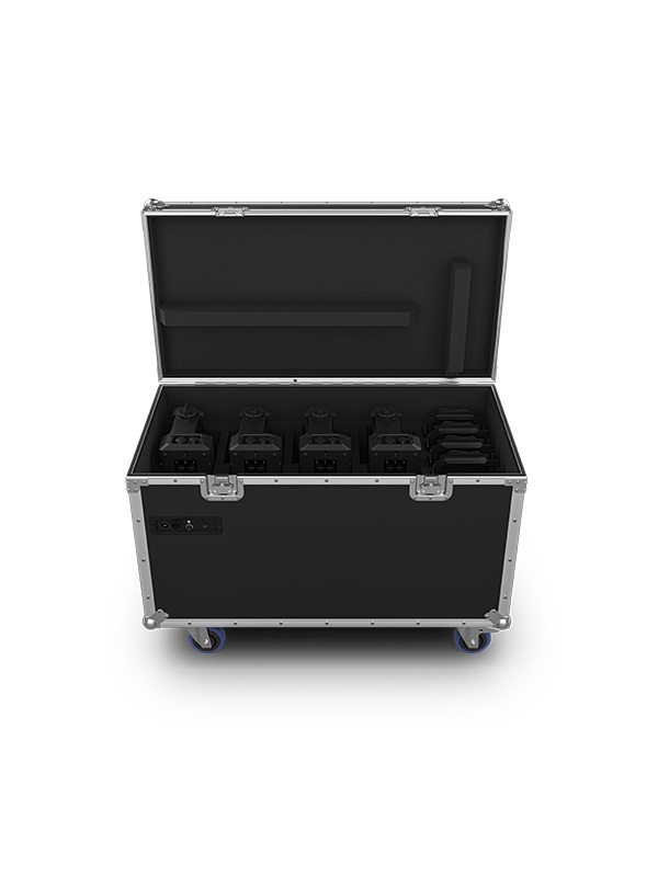 CHAUVET Well Panel X (x4) in charging roadcase