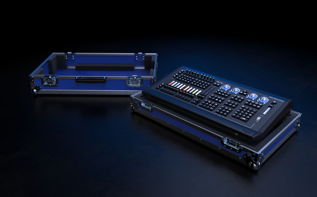ChamSys MagicQ STADIUM CONNECT Blue Flightcase