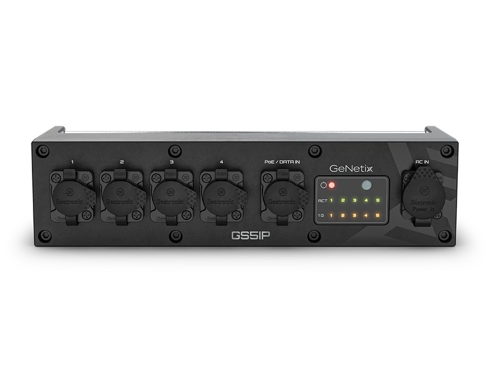 GeNetix GS5IP 5 Port Unmanaged Network Switch