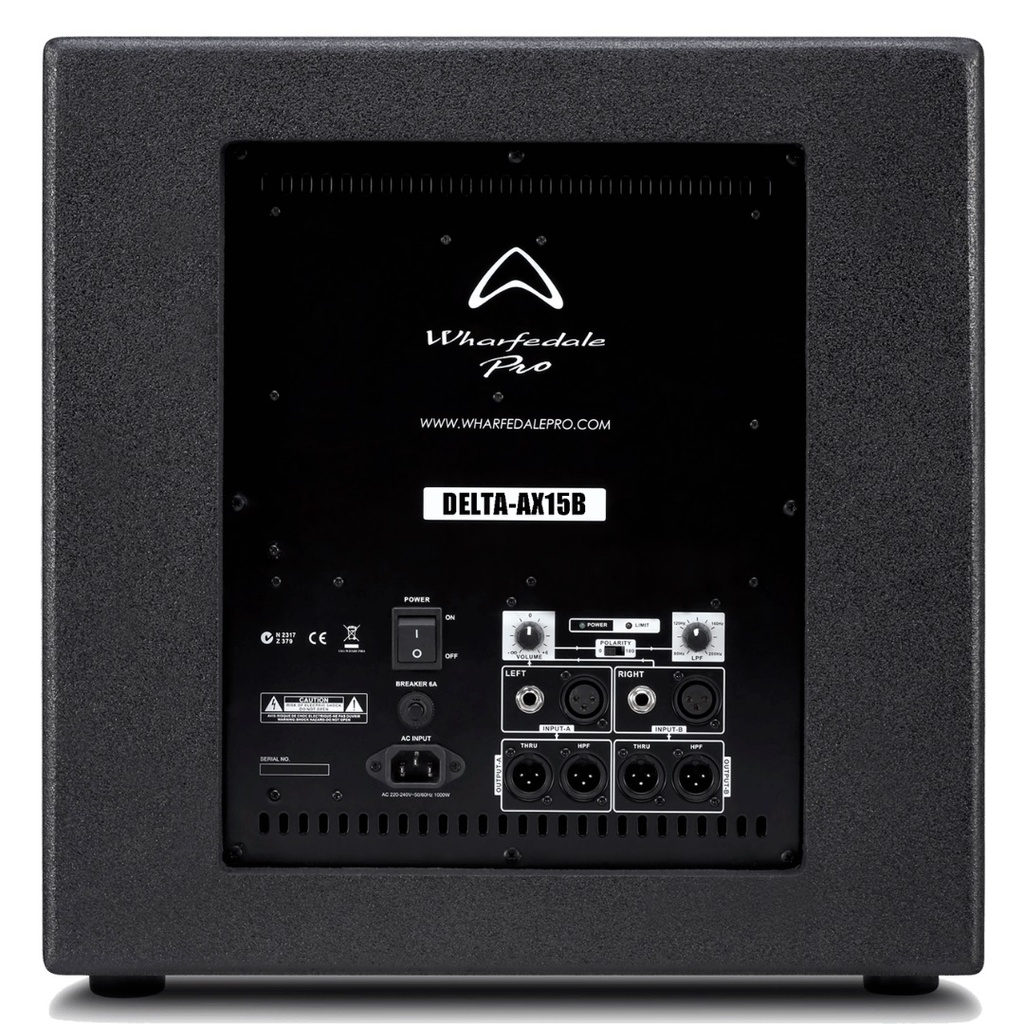 Wharfedale Pro - DELTA-AX15B 15" Active Subwoofer