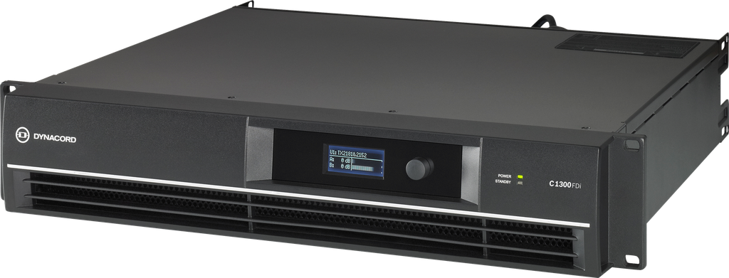 Dynacord Power Amplifier 2 X 650W @ 4 Ohms; Intergal Dsp; Fi