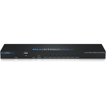 Blustream 4K Hdmi 2.0 Hdcp 2.2 Splitter 8-Way; Smart Scaling