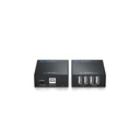 Blustream Usb 2.0 Extender Set 50m, 4x Usb-a Devices To 1x U