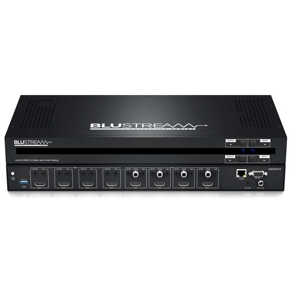 Blustream Contractor Matrix 4x4 4K 18Gbps HDMI2.0; With Audi