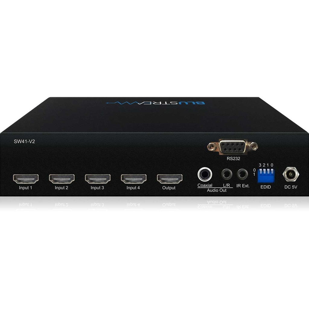 Blustream 1 X 4 Hdmi Switcher 18 Gb Audio Breakout