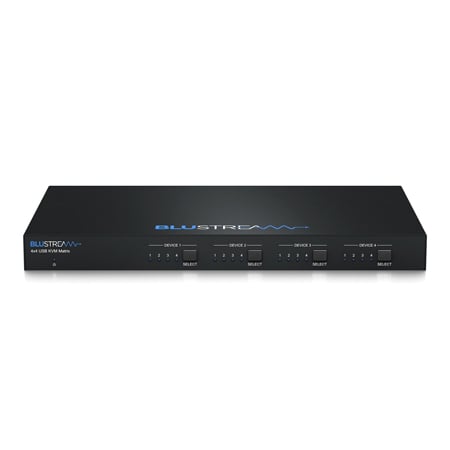 Blustream 4x4 Usb Kvm Matrix Usb 3.0 Data @ 5Gbps; 4x Config