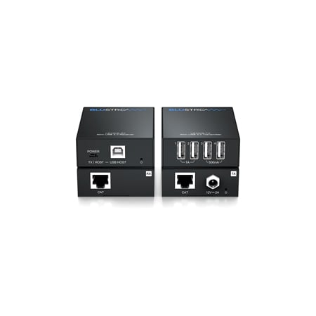 Blustream Usb 2.0 Extender Set 50m, 4x Usb-a Devices To 1x U