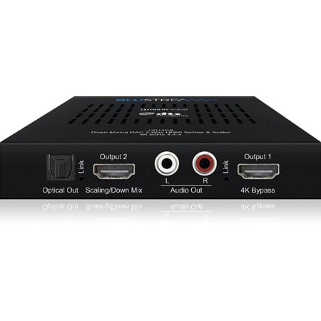 Blustream Down Mixing Dac 2-Way Splitter 4K - 1080P Downscal