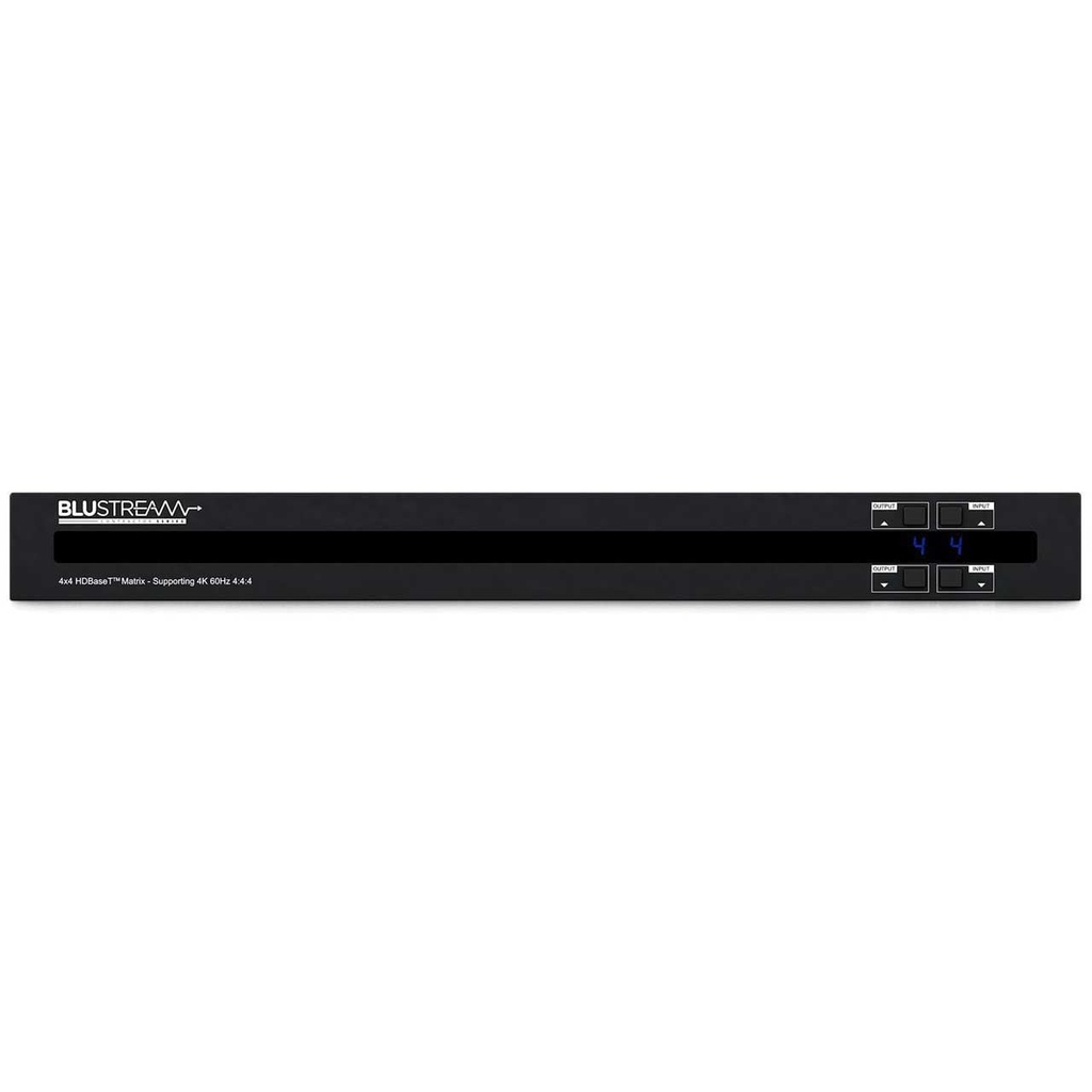 Blustream 4 X 4 Hdbaset Csc Matrix Kit 70m; Poc, Bi-directio