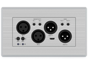 Blustream 2x2 Dante Xlr Audio Converter Us Decora Fitment