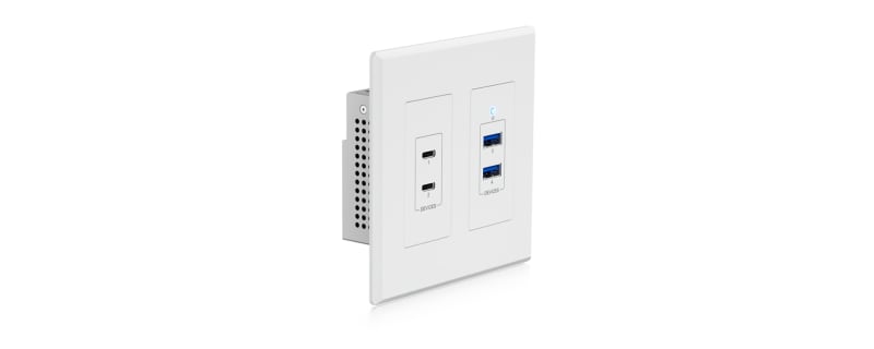 Blustream Hdbaset Usb 3.2 Extender Wall Plate Us Decora - De