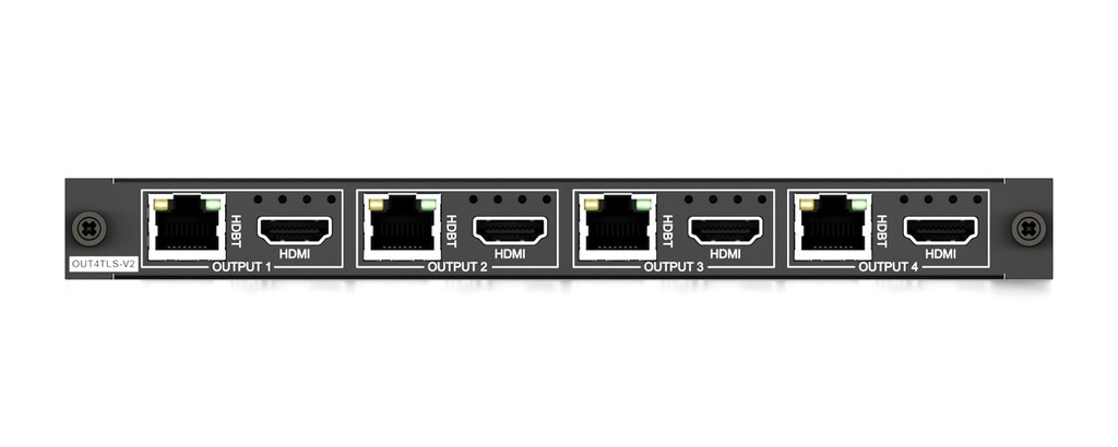 Blustream Pro 4 Hdbt/hdmi Output Card 10.2 Gb 70M @ 1080P