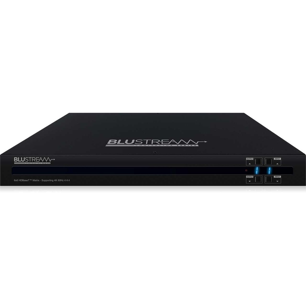 Blustream 6 X 6 Hdbaset Csc Matrix W/ Smart Scale; 70M @ 108