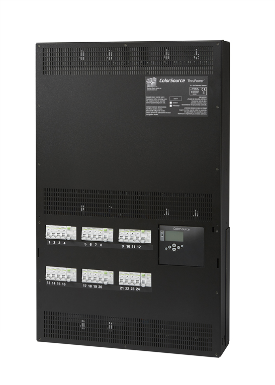 ETC Colorsource Thrupower Cabinet; Sp, 24x10A (2.3kW),RCD/4 