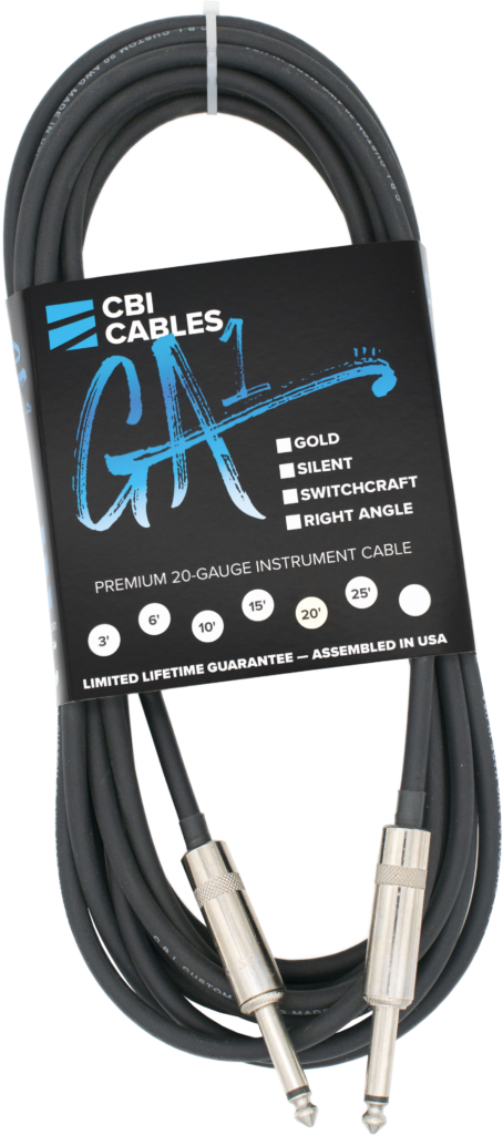 [CBI-GA1S-6METRE] CBI Cables 6 Metre Guitar Cable