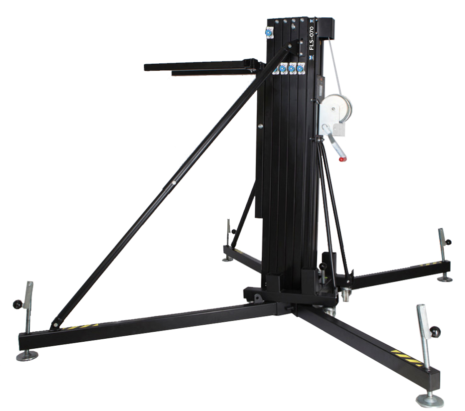 [FLS-066] FLS-066 Front Loader Sound Lifter, Black 270kg, 6.65m