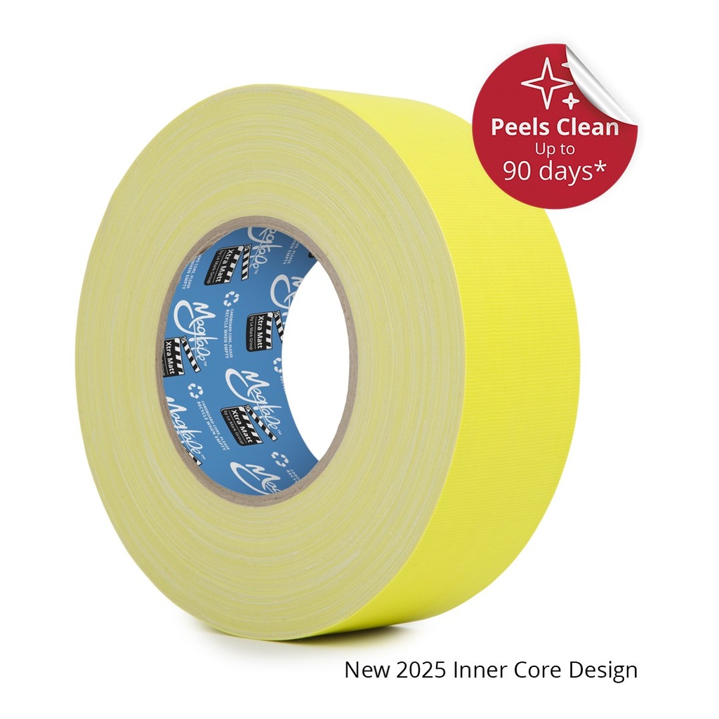 Gaffa Tape Flouro (Yellow) 1" Roll 25m