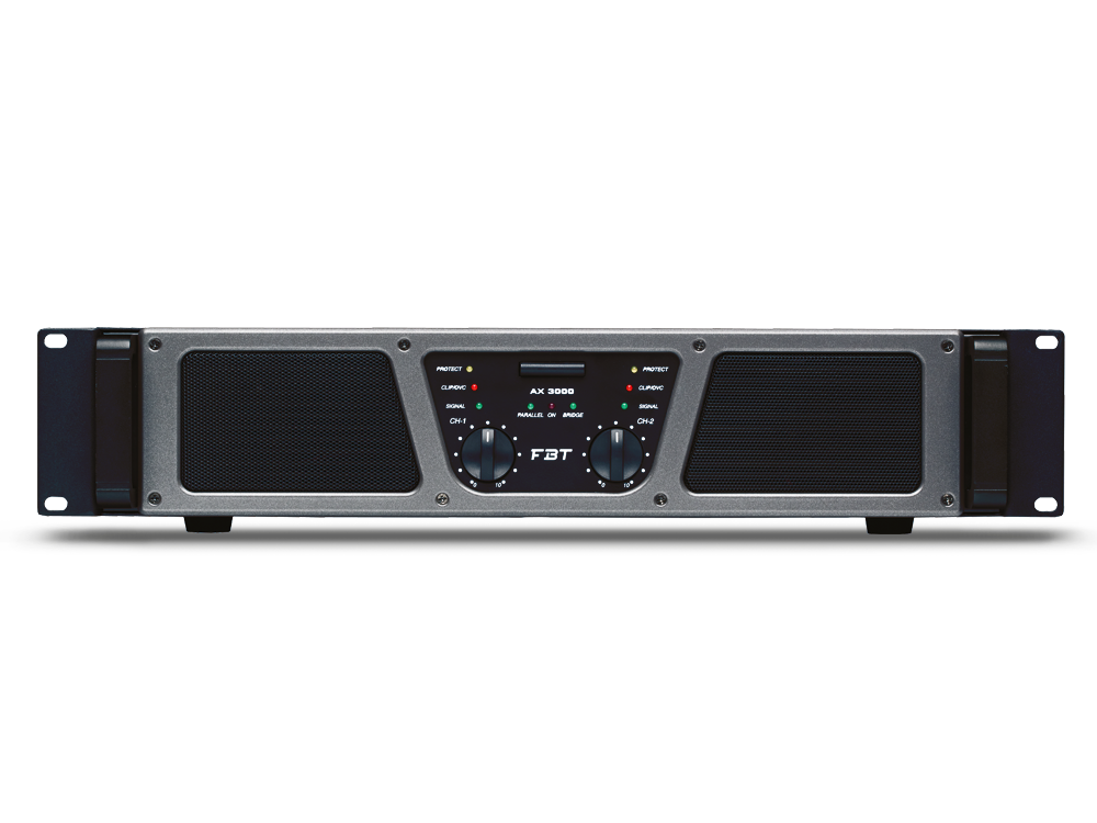 FBT AX 3000 3000W 2-Channel Power Amplifier