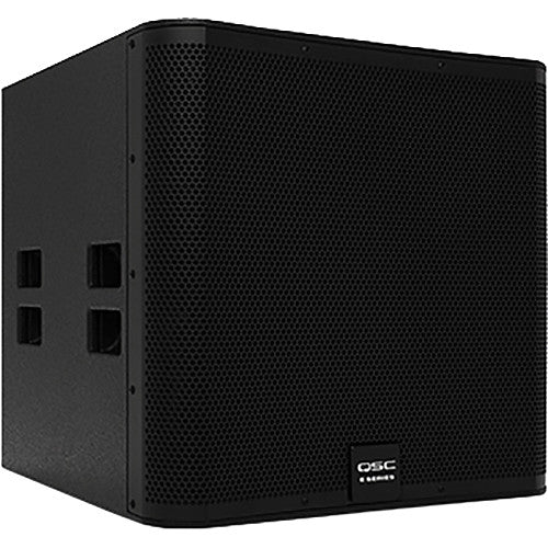 QSC E Series 18IN 3200W Passive Subwoofer-bk