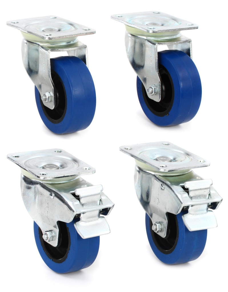 QSC 4" Caster Wheels (4) E218SW