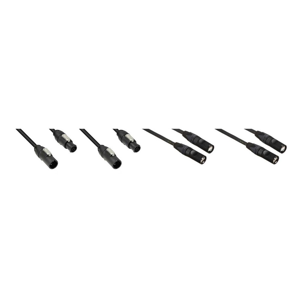 QSC International Jumper Kit 2 Powercon/ethercon 60 Cm L-class