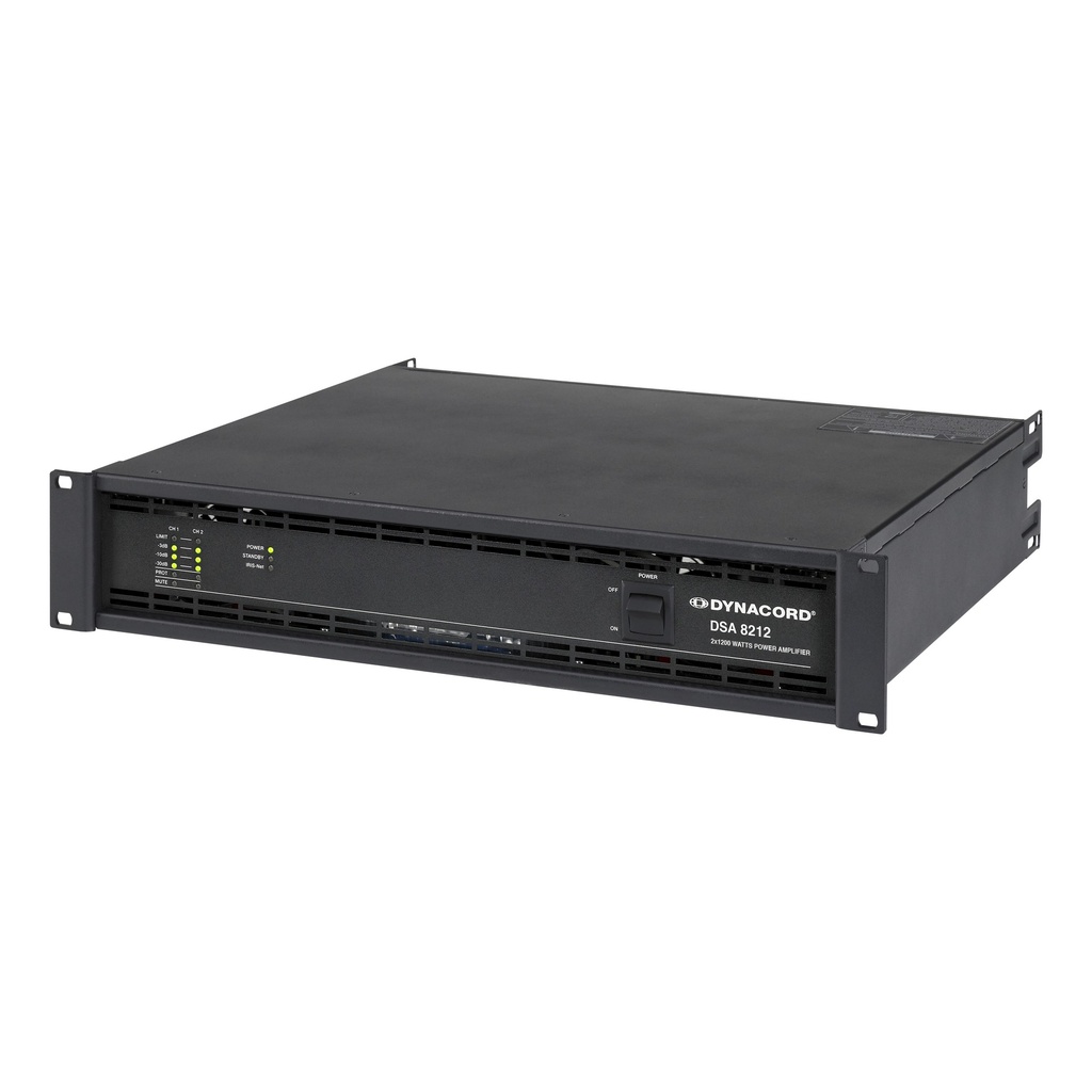 [DYN-DSA8212] Dynacord Power Amplifier 2x1200W@4ohms, 2U