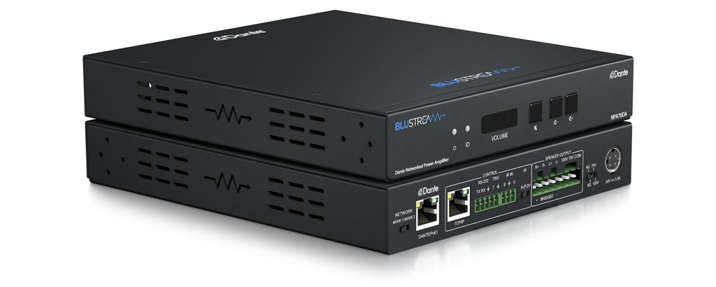 Blustream Dante Networked Amplifier