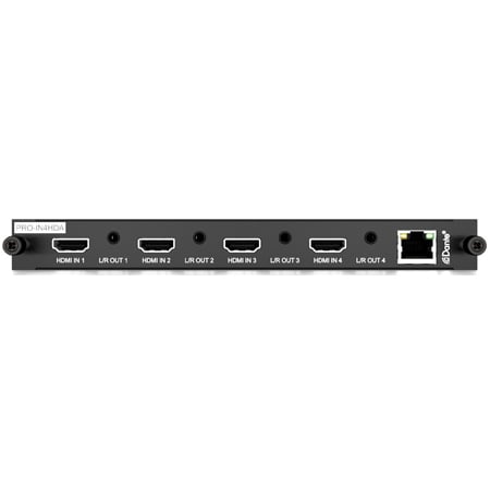 Blustream 4-way HDMI2.0 Input Board Supporting 4K 60Hz 4:4:4 With Dante Audio Input/output
