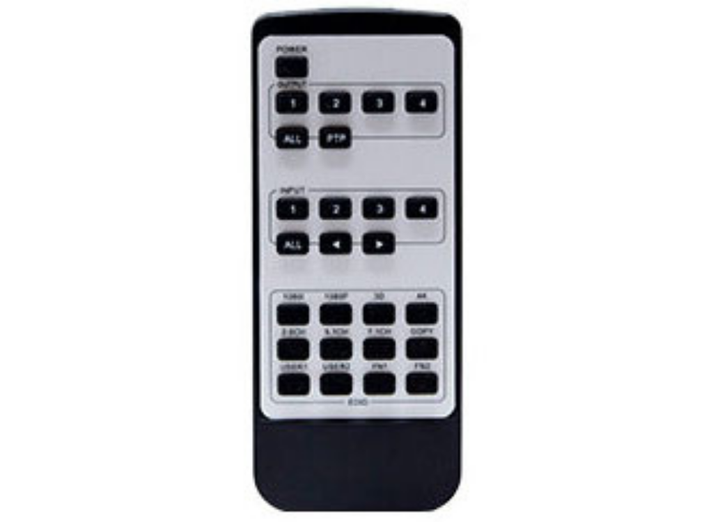 Blustream Ir Remote Control For 4 X 4 Matrix