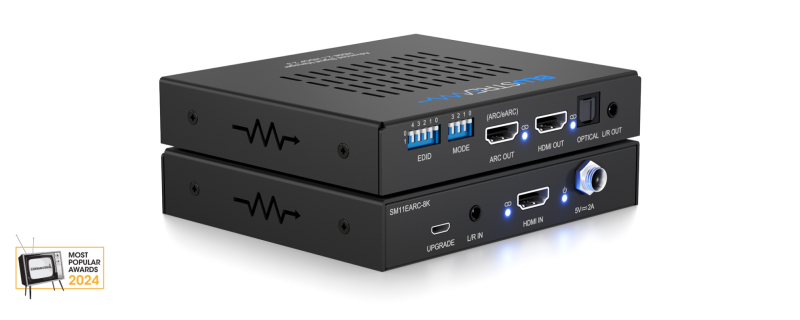 Blustream Signal Manager HDMI2.1 HDCP2.3 With Audio Embedder / De- Embedder, Arc/earc, Edid Management