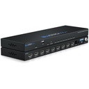 Blustream 4K Hdmi 2.0 Hdcp 2.2 Splitter 8-Way; Smart Scaling, Audio Breakout And Edid Management