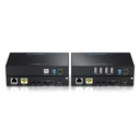 Blustream Usb 2.0 Hdbt Extender Set 100m, 4x Usb-a Devices To 1x Usb-b Host, Poc