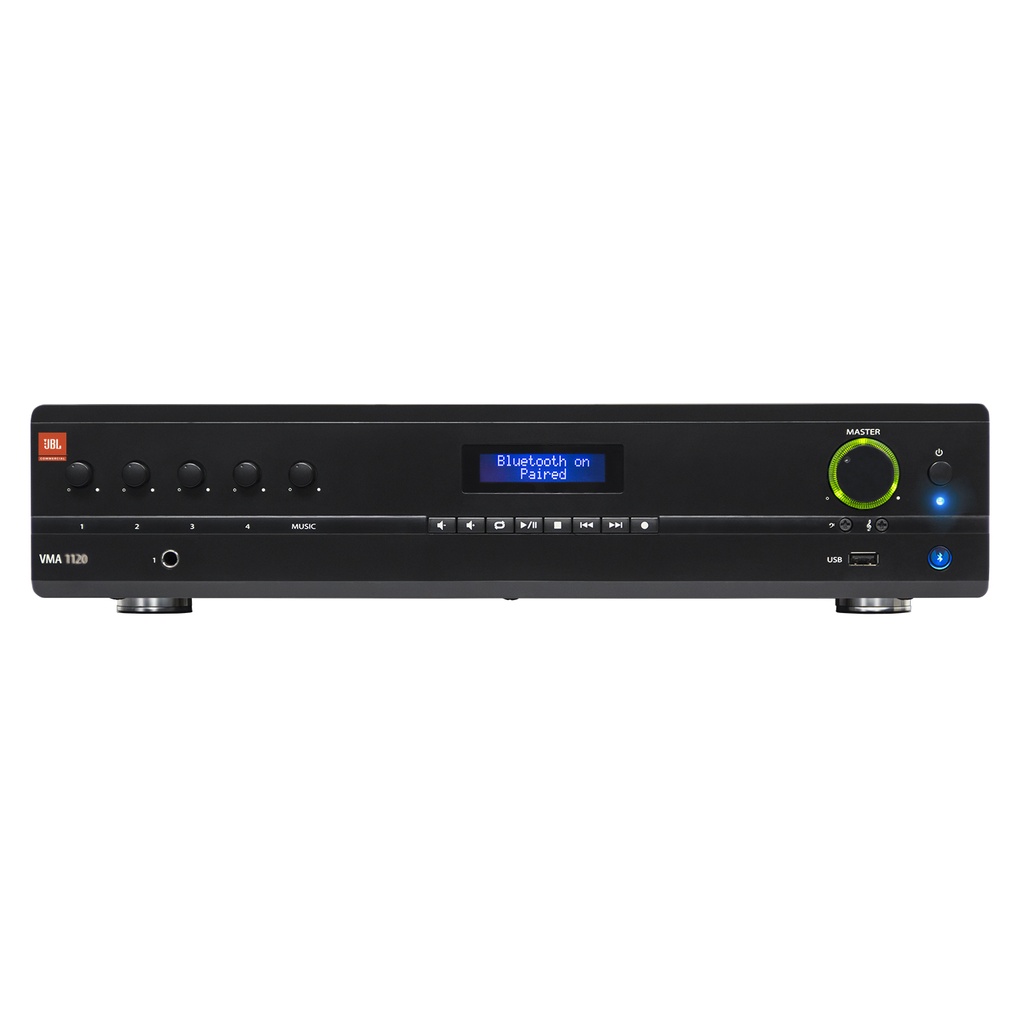 JBL VMA1120 5 IN/1OUT 120W Bluetooth Mixer/amplifier