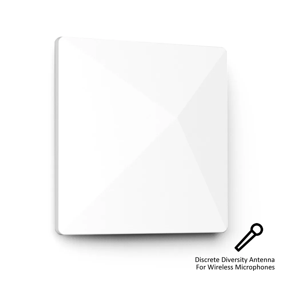 RF Venue DARC-BK Low Profile Diversity Architectural Antenna Black