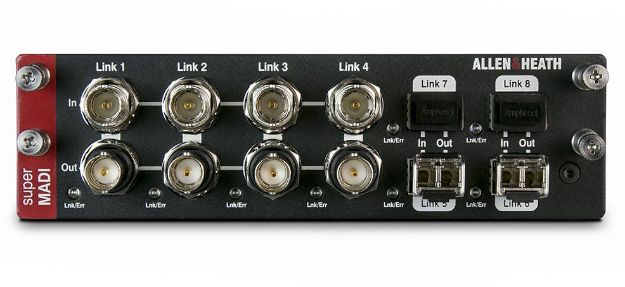 Allen & Heath Super MADI networking card for dLive