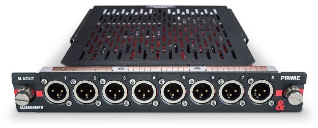 Allen & Heath DX32 PRIME Line output module - 8 balanced line outputs on,