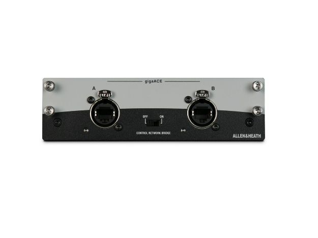 Allen & Heath GigaACE 128x128 96kHz audio interface card for digital