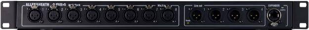 [AHAR0804] Allen & Heath Digital Mixer Rack Module 8 In 4 Out 48 KHz