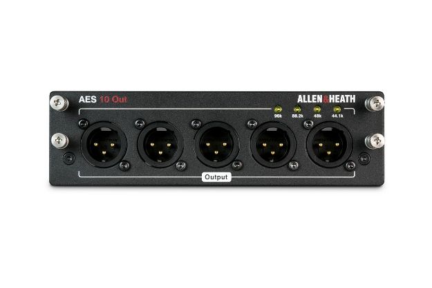 Allen & Heath dLive AES Audio Interface card - 10 out