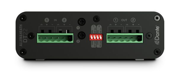 Allen & Heath Dante I/O Interface – 2 IN, 2 OUT