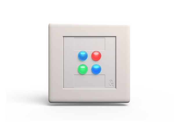 [AHIP4] Allen & Heath dLive Remote Four Button Wallplate Controller