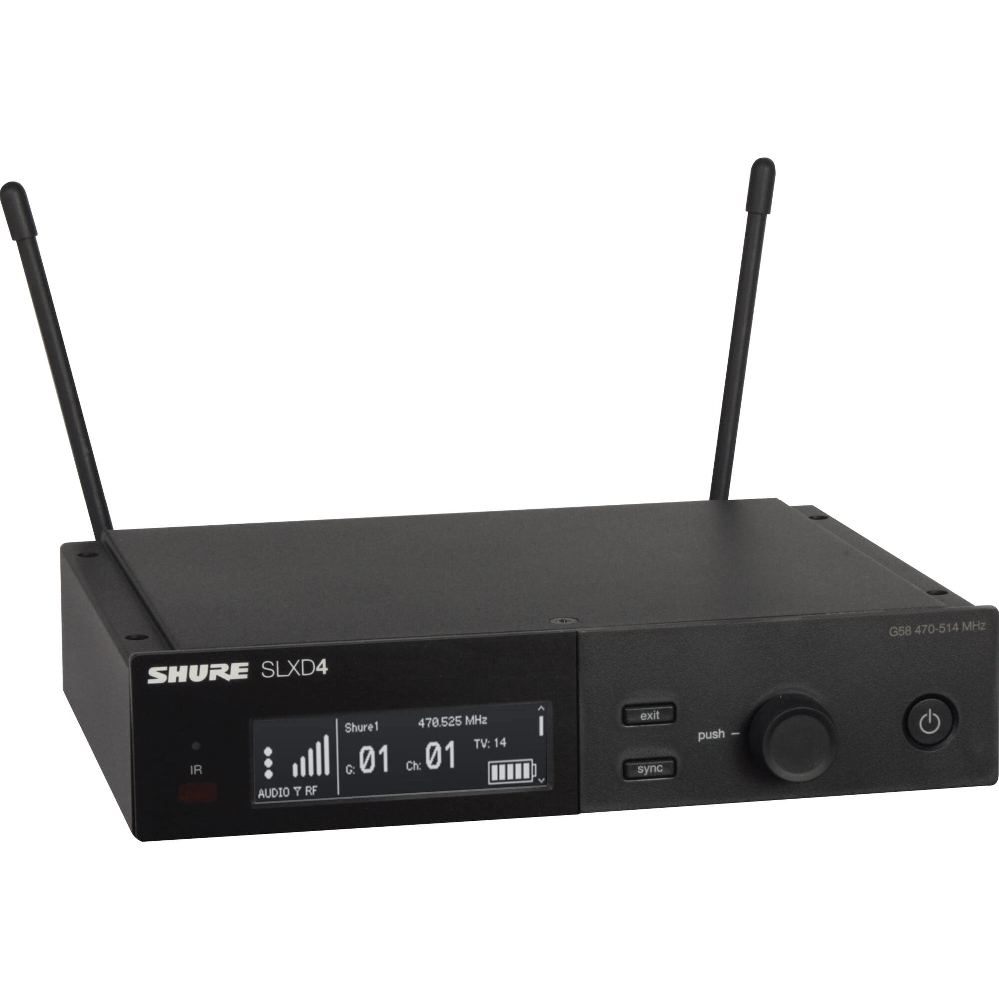 [SLXD4] Shure SLXD4 Digital Wireless Receiver