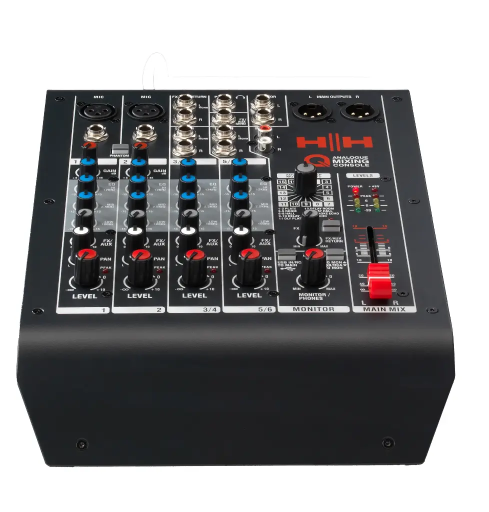 [Q6FX] HH Q6FX Analogue Mixing Console