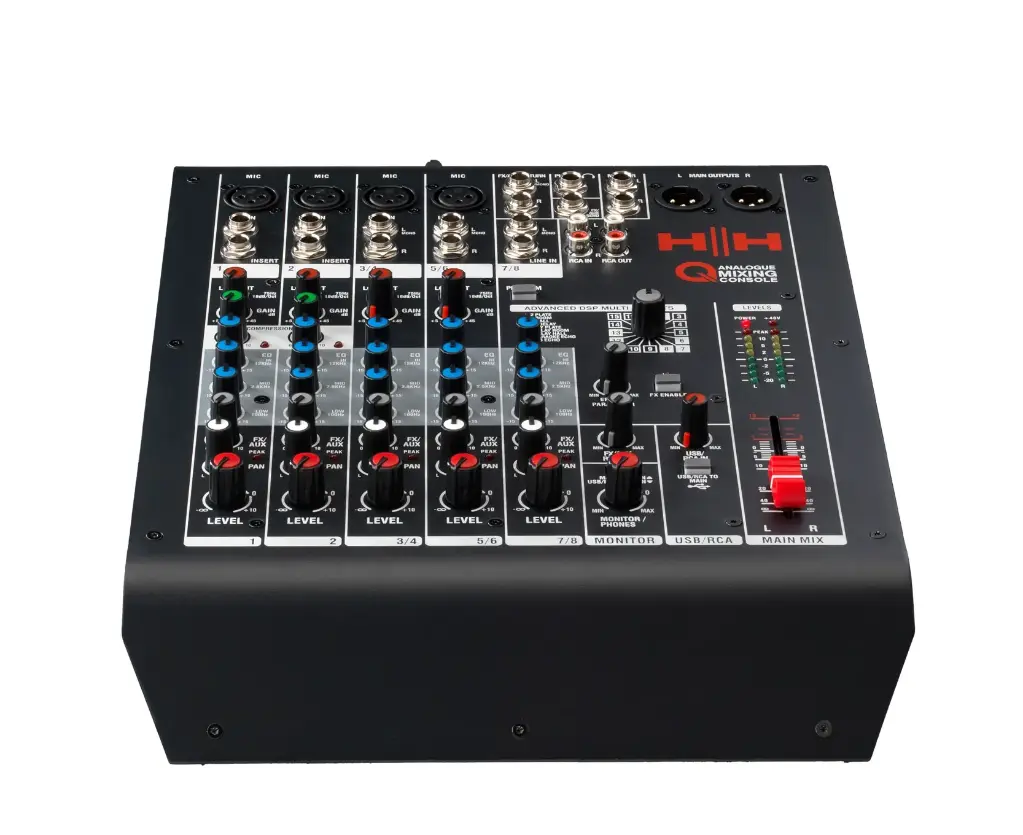 [Q8FX] HH Q8FX Analogue Mixing Console