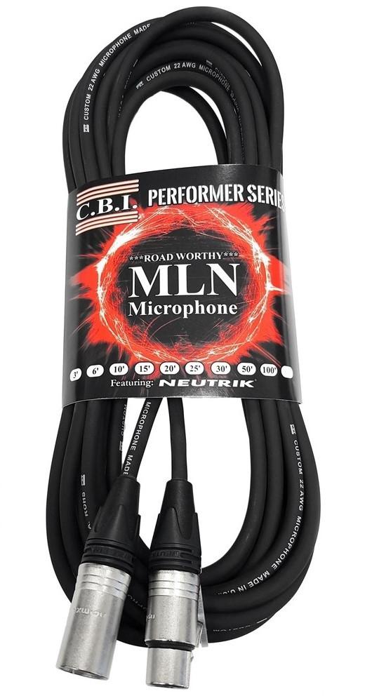 CBI Cables - .5 Metre Performer Series Microphone Cable