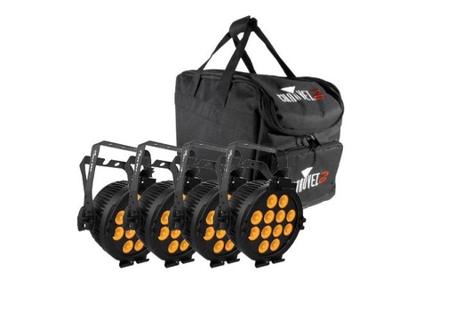 4x SlimPAR Pro Q USB + Bag
